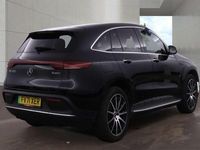 Used Mercedes EQC400 AMG line 300 kW (408 HP) 2022 Black SUV