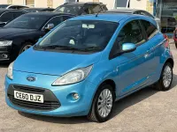 Used Ford Ka Zetec 2010 Blue Hatchback