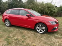 Used Seat Leon FR 150 HP (110 kW) 2017 Red Estate