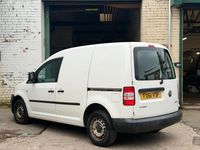 Used VW Caddy 75 HP (55 kW) 2012 White MPV