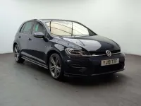 Used VW Golf VII R-line 150 HP (110 kW) 2019 Blue Hatchback