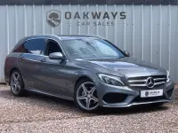 Used Mercedes C220 AMG line 2016 Grey Estate
