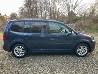 Used VW Touran SE 105 HP (77 kW) 2013 Blue MPV