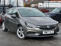 Used Vauxhall Astra SRi 2017 Grey Hatchback