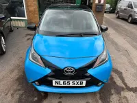Used Toyota Aygo X-cite 69 HP (50 kW) 2015 Blue Hatchback
