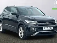 Used VW T-Cross SEL 110 HP (80 kW) 2021 Black SUV