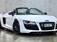 Used Audi R8 Spyder Business 525 HP (386 kW) 2010 White Cabriolet