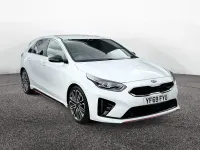 Used Kia Ceed GT GT 201 HP (147 kW) 2019 White Hatchback