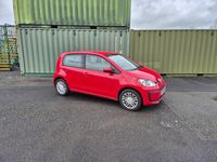 Used VW up! move up! 60 HP (44 kW) 2017 Red Hatchback