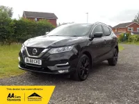 Used Nissan Qashqai N-Connecta 2018 Black SUV