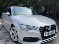 Used Audi A3 S-Line 110 HP (80 kW) 2015 Grey Sedan