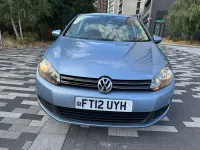 Used VW Golf VII Match 103 HP (75 kW) 2012 Blue Hatchback