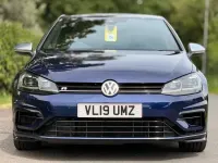 Used VW Golf VII R 300 HP (220 kW) 2019 Blue Hatchback