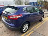 Used Nissan Qashqai Acenta 2014 Blue SUV