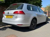 Used VW Golf VII SE 122 HP (89 kW) 2013 Silver Estate