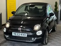 Used Fiat 500C Dolcevita 2022 Black Cabriolet