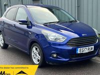 Used Ford Ka Plus Zetec 85 HP (62 kW) 2017 Blue Hatchback