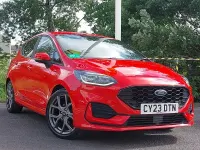 Used Ford Fiesta ST-Line 125 HP (91 kW) 2023 Red Hatchback