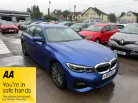 Used BMW 330e M Sport 288 HP (211 kW) 2019 Blue Sedan