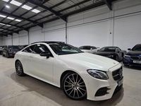 Used Mercedes E300 AMG line 2020 White Coupe