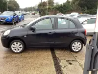 Used Nissan Micra Acenta 80 HP (58 kW) 2012 Black Hatchback