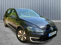 Used VW e-Golf 99 kW (135 HP) 2019 Black Hatchback