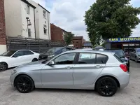 Used BMW 118 Sport Line 150 HP (110 kW) 2015 Silver Hatchback