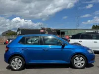 Used Skoda Fabia 60 HP (44 kW) 2017 Blue Hatchback