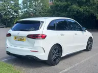 Used Mercedes B200 AMG Line Premium 163 HP (119 kW) 2021 White Hatchback