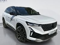 New Renault Austral Techno Esprit Alpine 200 HP (147 kW) 2025 Special two tone  matte satin white with diamond black roof  SUV