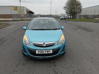 Used Vauxhall Corsa Excite 2011 Blue Hatchback