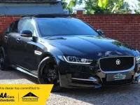 Used Jaguar XE R-Sport 200 HP (147 kW) 2018 Black Sedan