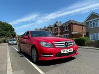 Used Mercedes C180 AMG 2013 Red Sedan