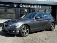 Used BMW 118 Sport Line 136 HP (100 kW) 2016 Grey Hatchback