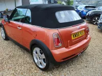 Used Mini Cooper S Cabriolet 2005 Orange Cabriolet