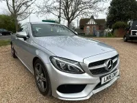 Used Mercedes C220 AMG line 2016 Silver Coupe