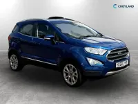 Used Ford Ecosport Titanium 100 HP (73 kW) 2019 Blue SUV