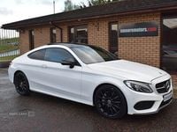 Used Mercedes C250 AMG Line Premium 2018 White Coupe