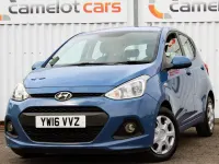 Used Hyundai i10 SE 2016 Blue Hatchback