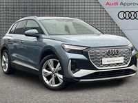 Used Audi Q4 e-tron S-Line 125 kW (170 HP) 2022 Blue SUV