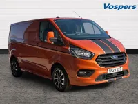 Usado Ford Transit Custom Sport 170 CV (125 kW) 2023 Naranja Van