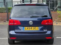 Used VW Touran Sportline 140 HP (102 kW) 2014 Blue MPV