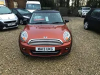 Used Mini Cooper Hatch 2013 Orange Hatchback