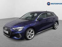 Used Audi A3 e-tron S-Line 2023 Blue Hatchback