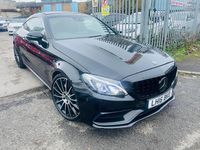 Usado Mercedes C300 AMG Line Premium Plus 2016 Negro Coupe