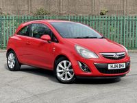 Used Vauxhall Corsa Excite 100 HP (73 kW) 2014 Red Hatchback