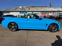 Used BMW 440 Cabriolet M Sport 322 HP (236 kW) 2017 Blue Cabriolet