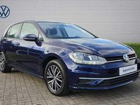 Used VW Golf VII SE 150 HP (110 kW) 2018 Blue Hatchback