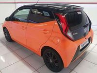 Used Toyota Aygo X-cite 72 HP (52 kW) 2020 Orange Hatchback