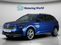 Usado Skoda Kamiq SE L Executive 110 HP (80 kW) 2024 Azul SUV